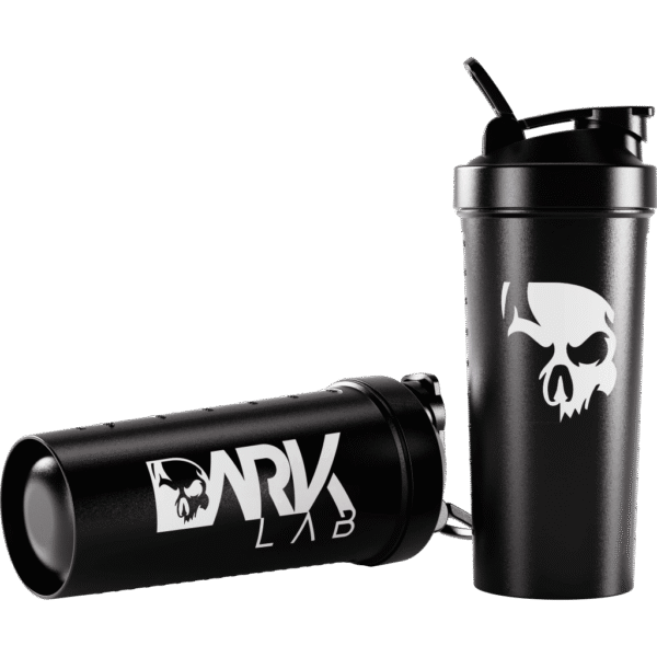 Coqueteleira Shaker Caveira Preta 700ml com Rede - Image 3