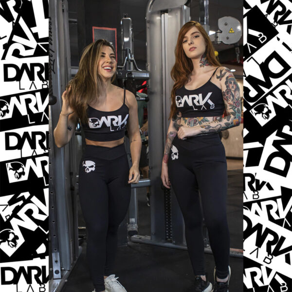 Legging Cós Alto e Transpassado - Dark Lab - Image 3